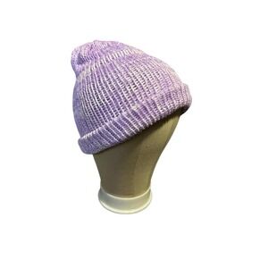 NEW knitted handmade beanie hat adult one size teen men women double layer thick